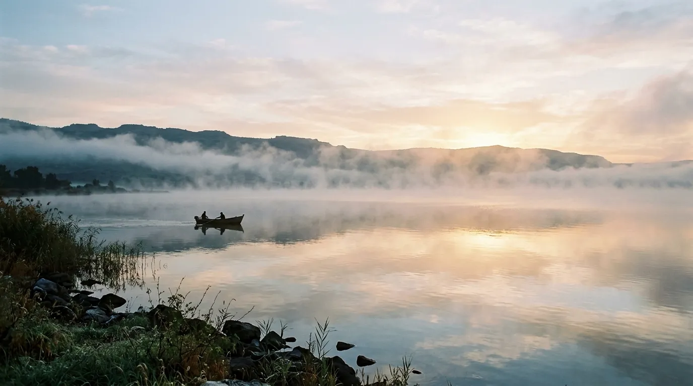 Galilean Mist background — Proverbs 17:17