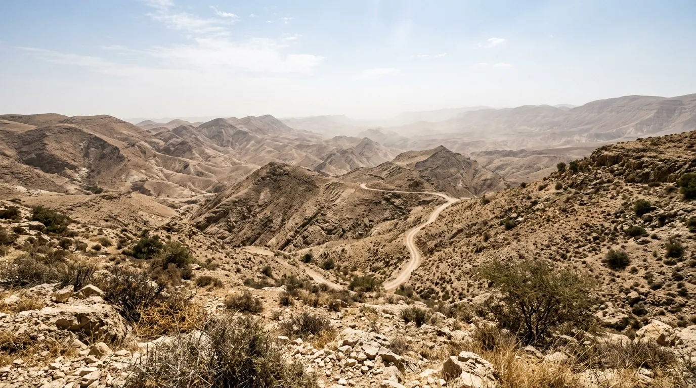 Judean Wilderness background — Proverbs 17:22